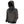 Pioneer black and grey hooded softshell jacket with front zipper