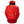 Back view of Helly Hansen Aegir Ocean Race sailing jacket in red with high visibility yellow trim