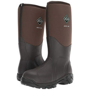 Brown Muck Arctic Pro tall rubber boots