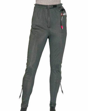 Warm and Safe heated pants with power cable