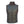 Black Vault quilted insulated vest with blue zipper pulls