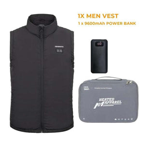 Kemimoto Men's Classs Dual Power Heated Vest