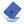 Blue Alphacool cooling towel splashing into water