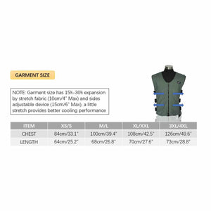 CompCooler Mesh Liquid Cooling Vest - Black