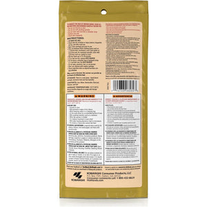HotHands neck warmer packaging back with safety instructions and warnings in English and Spanish