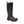Black Muck tall rubber boot with pink accents and Vibram sole