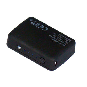 Black portable power bank with model VB560 and 6000mAh capacity