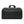 Black Briggs and Riley duffel bag with top handles and front zipper pocket