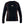 Ergodyne long sleeve black performance shirt with orange contrast stitching