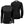 Aheata black long sleeve heated base layer shirt with front and back views