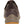 Rear view of Muck waterproof camo shoe with textured heel and pull tab
