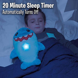 Ontel Star Belly Dream Lites Stuffed Animal Night Light - Snuggly Blue Shark