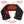 ActionHeat black heated scarf with internal power bank pouch heating element and touch button control