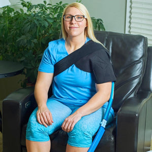Polar Products Active Ice 3.0 Targeted Coverage Shoulder Cold Therapy System with Compression Wrap, 9-Quart Cooling Reservoir