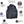Volt carbon heated fleece vest with callouts for heating system battery and bluetooth features