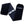 ThermApparel black cooling belt with two clear cooling packs inserted