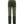 Back view of FjallRaven olive green trekking trousers with reinforced seat and knee panels