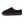 Cloud Nine Sheepskin black suede slip on slipper with a thick rubber sole