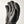 Hestra grey glove with orange stitching detail
