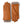 Hestra tan leather gloves with grey ribbed knit cuffs