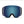 Smith Optics ski goggles with a blue mirrored lens and black frame