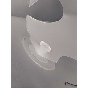 Nathan clear plastic suction cup attachment