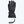 Black insulated winter glove with adjustable wrist strap and logo detail