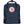 Navy blue Fjallraven Kanken backpack with front pocket and top handles