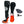 ActionHeat black battery heated socks with power banks and charging cable