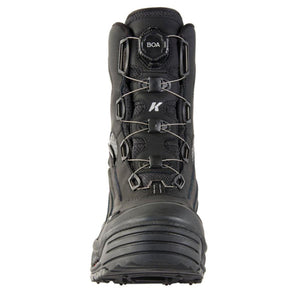 Korkers black wading boot with Boa lacing system