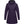 FjallRaven purple hooded parka with front zipper and chest pocket