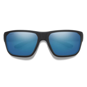 Smith Optics Arvo Sunglasses ChromaPop Polarized Blue Mirror - Matte Black Frame