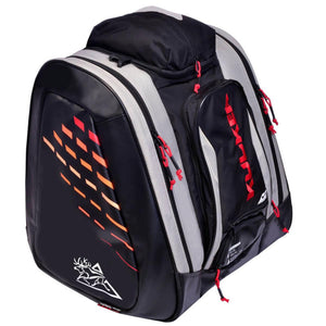 Kulkea Thermal Trekker heated ski boot bag in black and grey with red accents