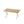 Snow Peak bamboo camping table with folding metal legs