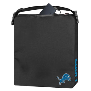 Detroit Lions black heated stadium seat with power bank