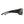 Smith black sunglasses with green lenses viewed from the side