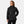 Helly Hansen black hooded rain jacket