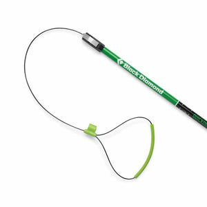 Black Diamond probe with green shaft and wire loop handle