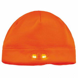 Ergodyne N-Ferno 6804 Skull Cap Beanie Hat with LED Lights