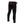Glovii black heated trousers showing a glowing red heating element at the lower back