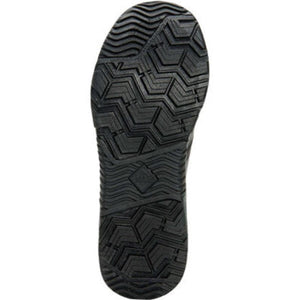 Black Muck boot tread pattern on the rubber outsole