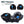 Dual head car fan with 360 degree rotation capability