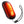 ActionHeat rechargeable hand warmer with orange hexagonal pattern and black wrist strap