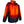 Gerbing heated jacket with visible orange heating elements on black and red fabric