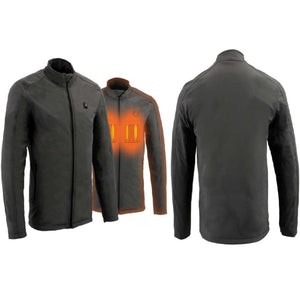 NexGen Heat Men's 'Cross Fire' Collarless Soft-Shell Heated Jacket