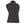 Black sleeveless heated vest with front zipper and power button