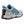 Kodiak grey and blue athletic safety shoe with black heel support
