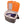 Open Ergodyne Chill-Its cooler with ice and a blue cooling towel inside