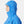 Side profile of a person wearing a blue Helly Hansen hooded rain jacket