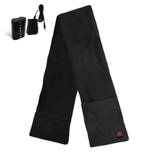 Aheata black heated scarf with battery pack and charger